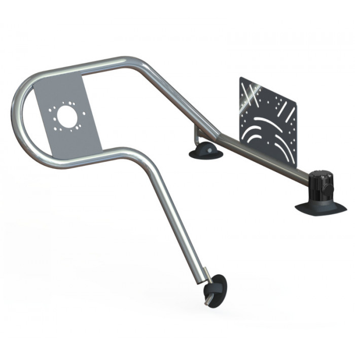 Стойка рулевая с креплением на баллон надувной лодки 32мм быстросъемная в Чите