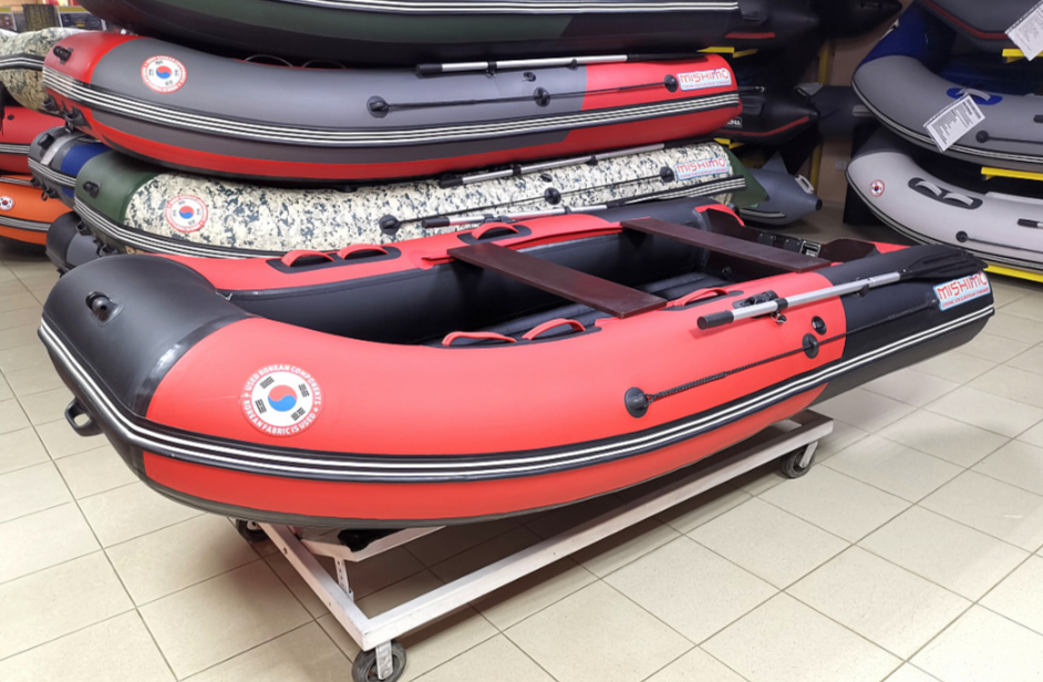 КОМПЛЕКТ Лодка MISHIMO PRO 350 + ЛОДОЧНЫЙ МОТОР MARLIN MP 9.9 (20) AMHS PRO в Чите