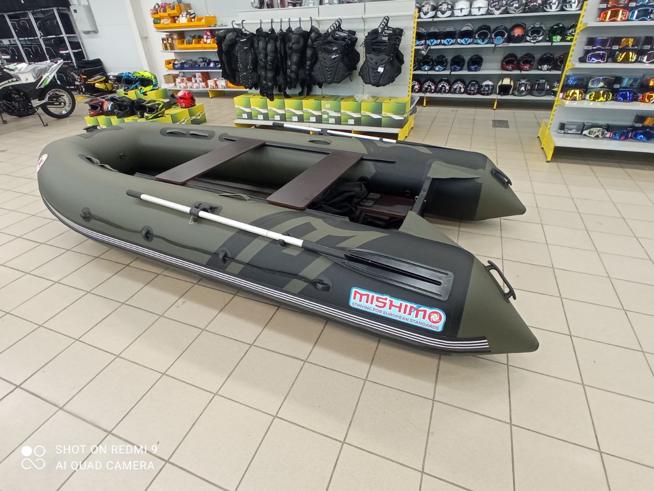 Лодка MISHIMO RIVER JET 410 под водомет в Чите