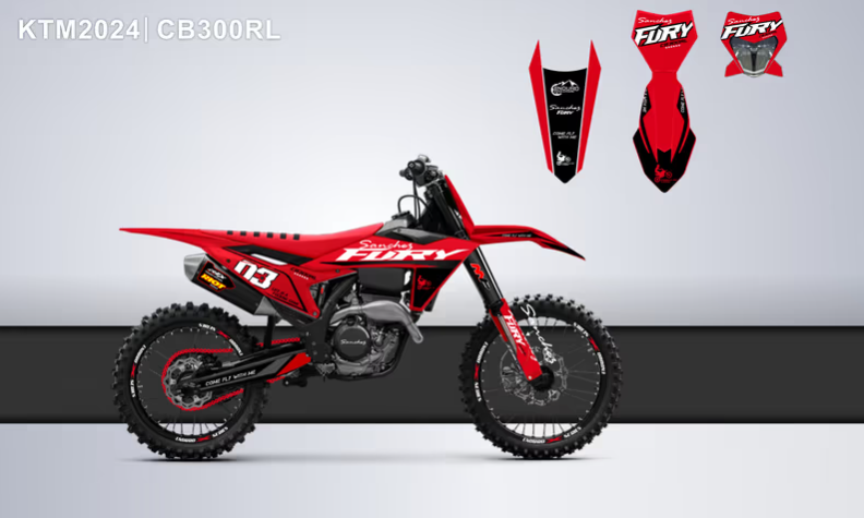 Кроссовый мотоцикл Sanchez Fury CB300RL в Чите