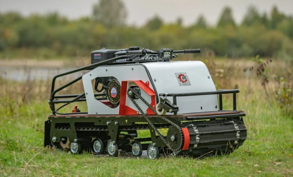 Мотобуксировщик БТС  «LONG» 500/15  э/зап LIFAN (18 Ватт) в Чите