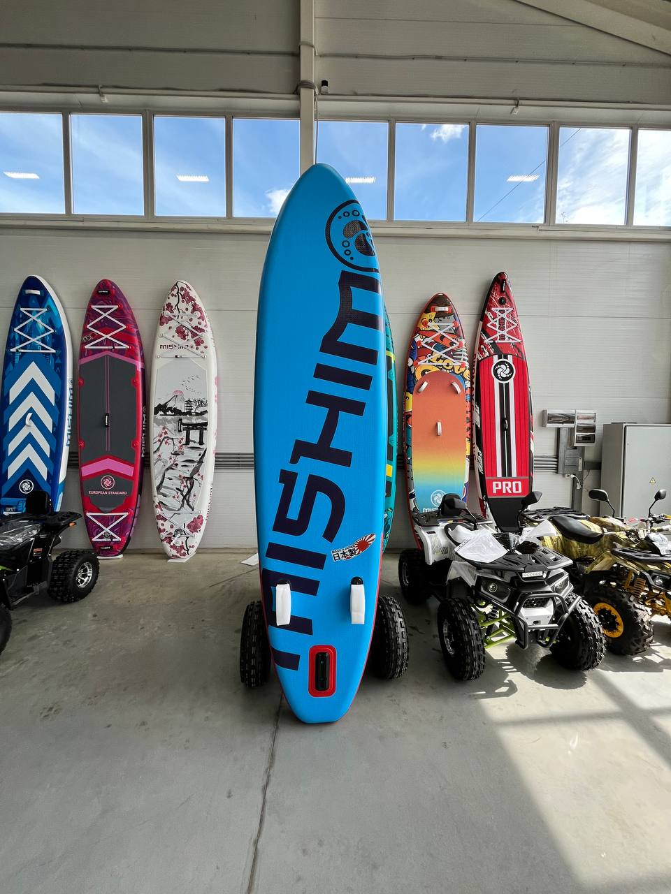 SUP (САП) Доска MISHIMO FLY AIR BLUE 11’ (335см) в Чите