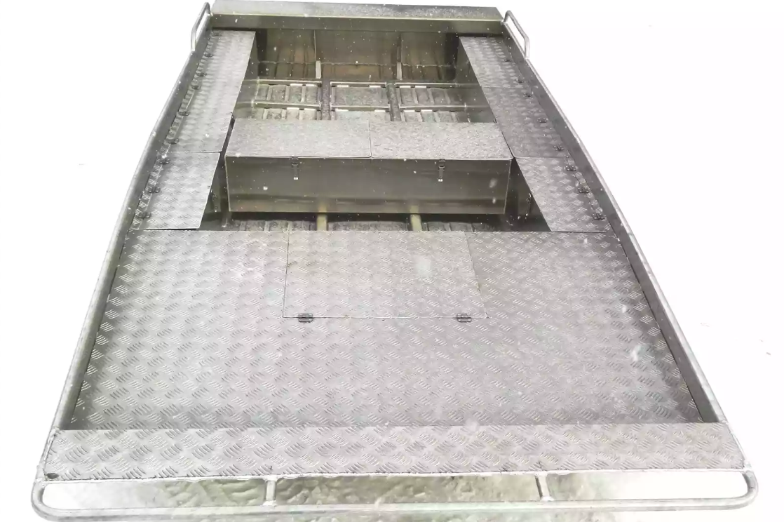 Алюминиевая лодка Wyatboat-390 Jonboat в Чите