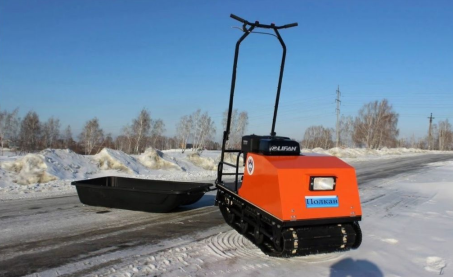 Мотобуксировщик Полкан 500К мини 9 л.с. в Чите