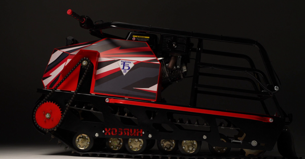 Мотобуксировщик Бурлак ХОЗЯИН-2 в Чите