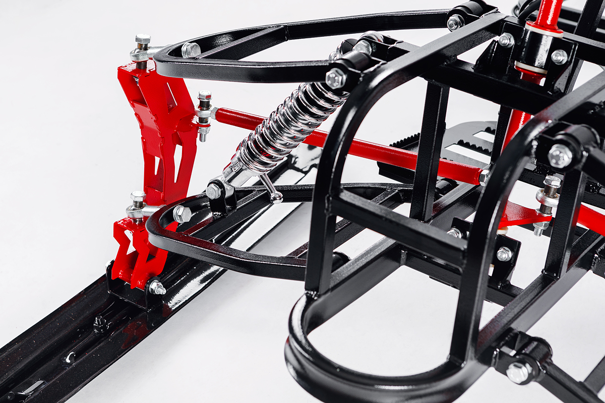 Лыжный модуль IKUDZO с подогревом ручек пластиковые лыжи в Чите