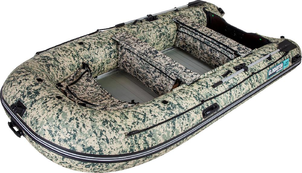 НАДУВНАЯ ЛОДКА GLADIATOR C420AL в Чите