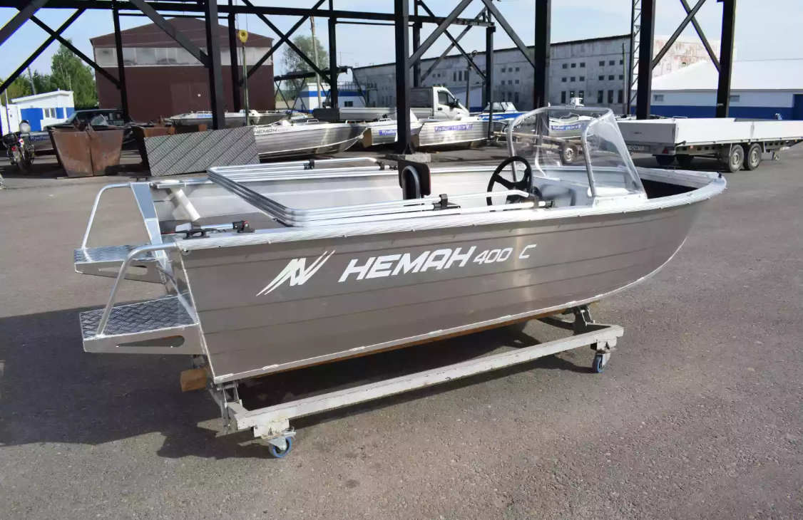 Алюминиевая лодка Неман-400 С в Чите