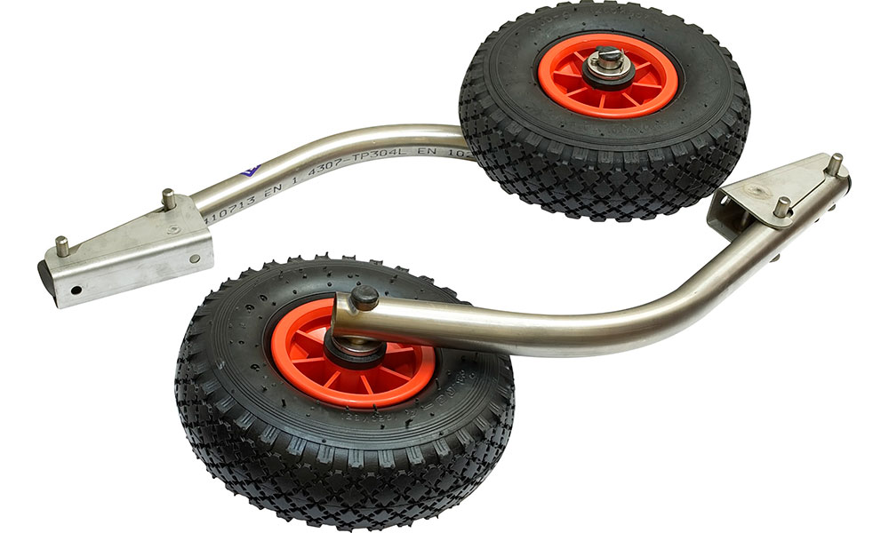 Транцевые колеса модульные для нднд из нержавеющей стали в Чите