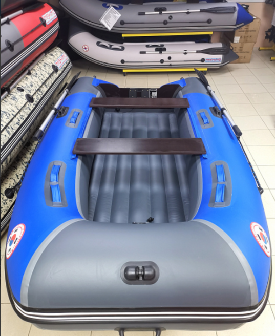 КОМПЛЕКТ Лодка MISHIMO PRO 350 + ЛОДОЧНЫЙ МОТОР MARLIN MP 9.9 (20) AMHS PRO в Чите