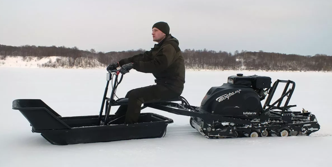 Мотобуксировщик Тофалар 500 с модулем Толкач в Чите