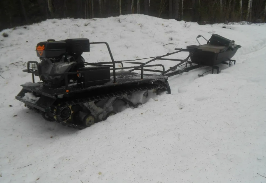 Мотобуксировщик AhtaR L 9 в Чите