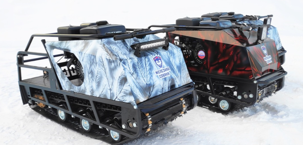 Мотобуксировщик Irondog (Железная собака) M500 9 Камуфляж Охотник в Чите