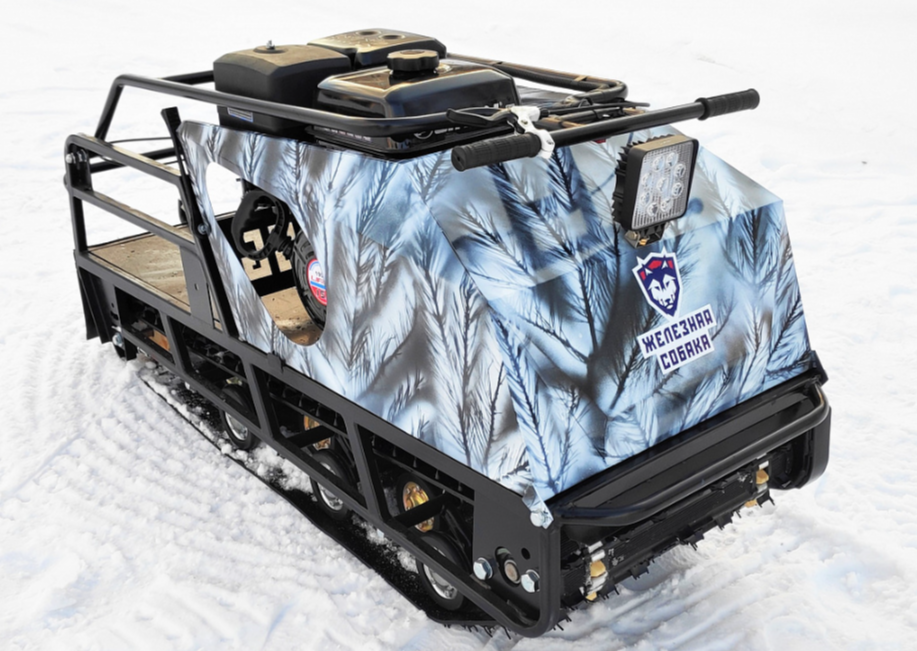Мотобуксировщик Irondog (Железная собака) M500 9 Камуфляж Охотник в Чите