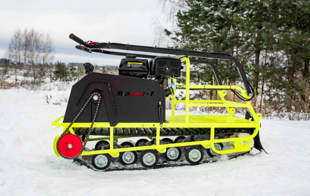 Мотобуксировщик Бурлак ХОЗЯИН-1 (капот металл) в Чите