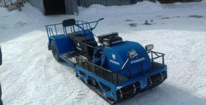 Мотобуксировщик POMOR X-2 K18 в Чите