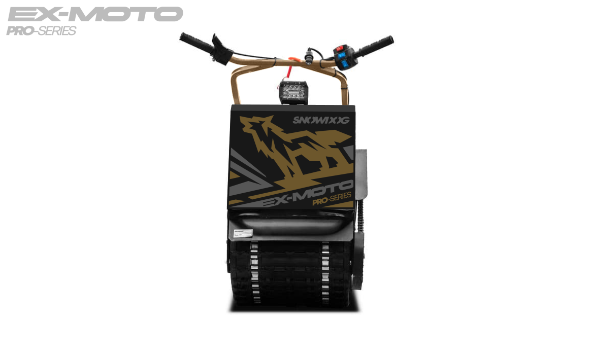 Мотобуксировщик EX-MOTO SNOWDOG S380 8л.с. в Чите