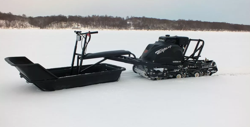 Мотобуксировщик Тофалар 500 с модулем Толкач в Чите