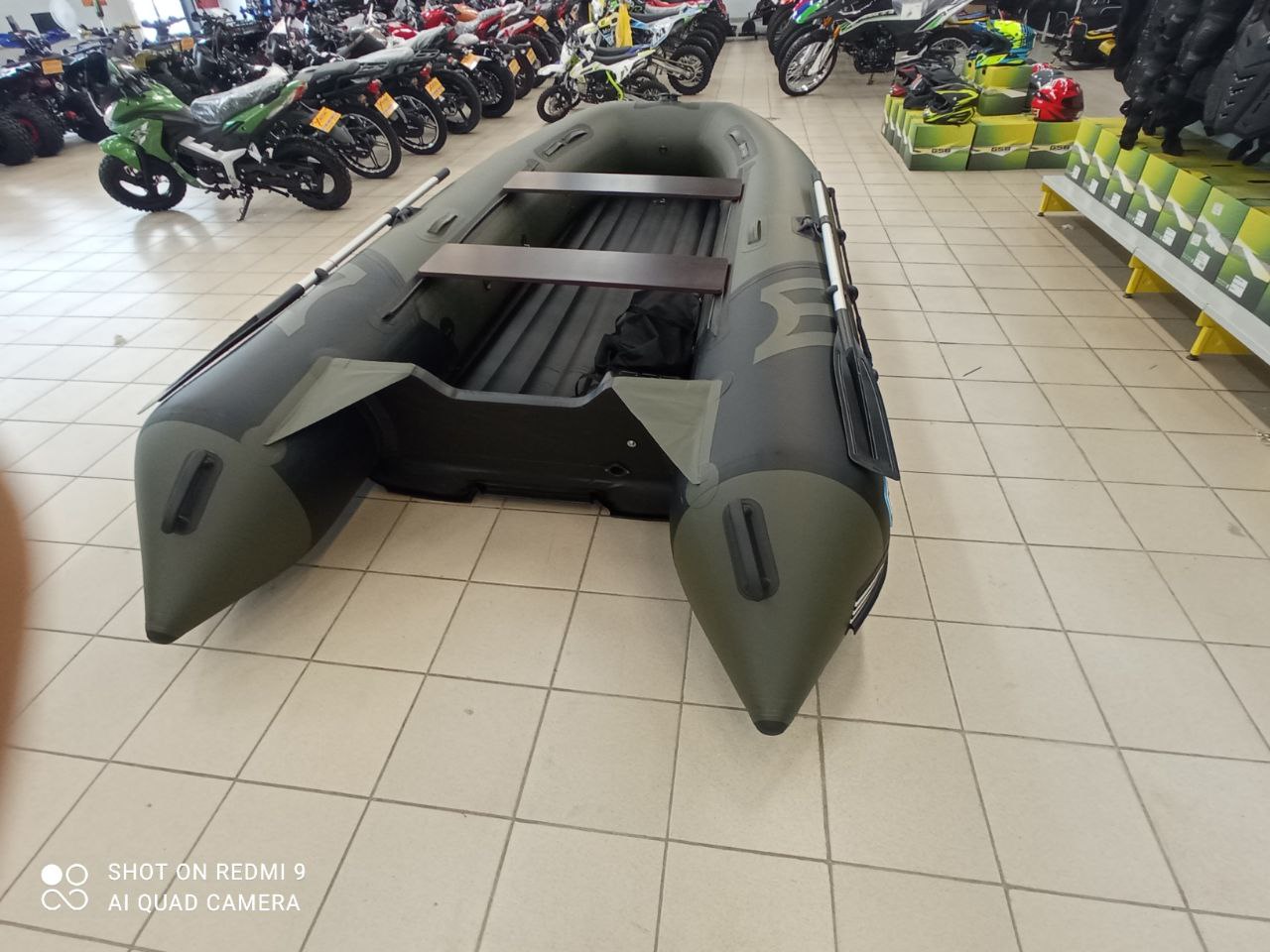 Лодка MISHIMO RIVER JET 410 под водомет в Чите