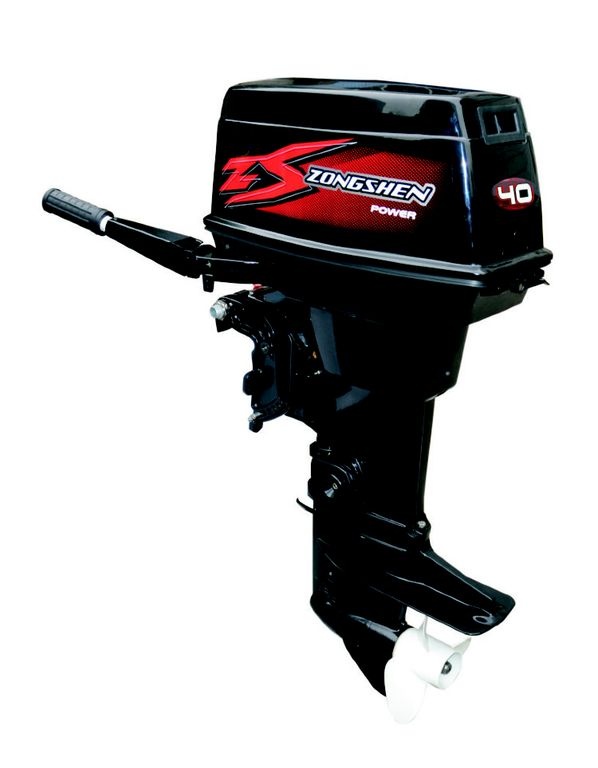 Лодочный мотор Zongshen T40 (+руль+пульт) в Чите