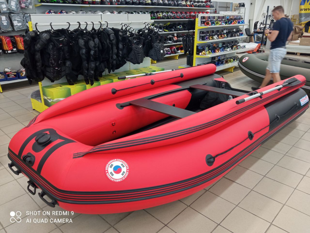 Лодка MISHIMO RIVER FJET PRO 430  под водомет в Чите