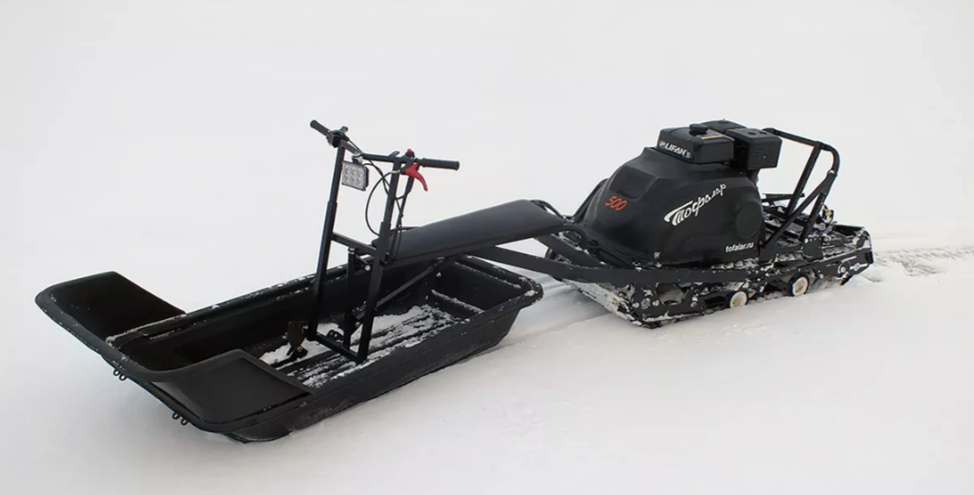 Мотобуксировщик Тофалар 500 с модулем Толкач в Чите