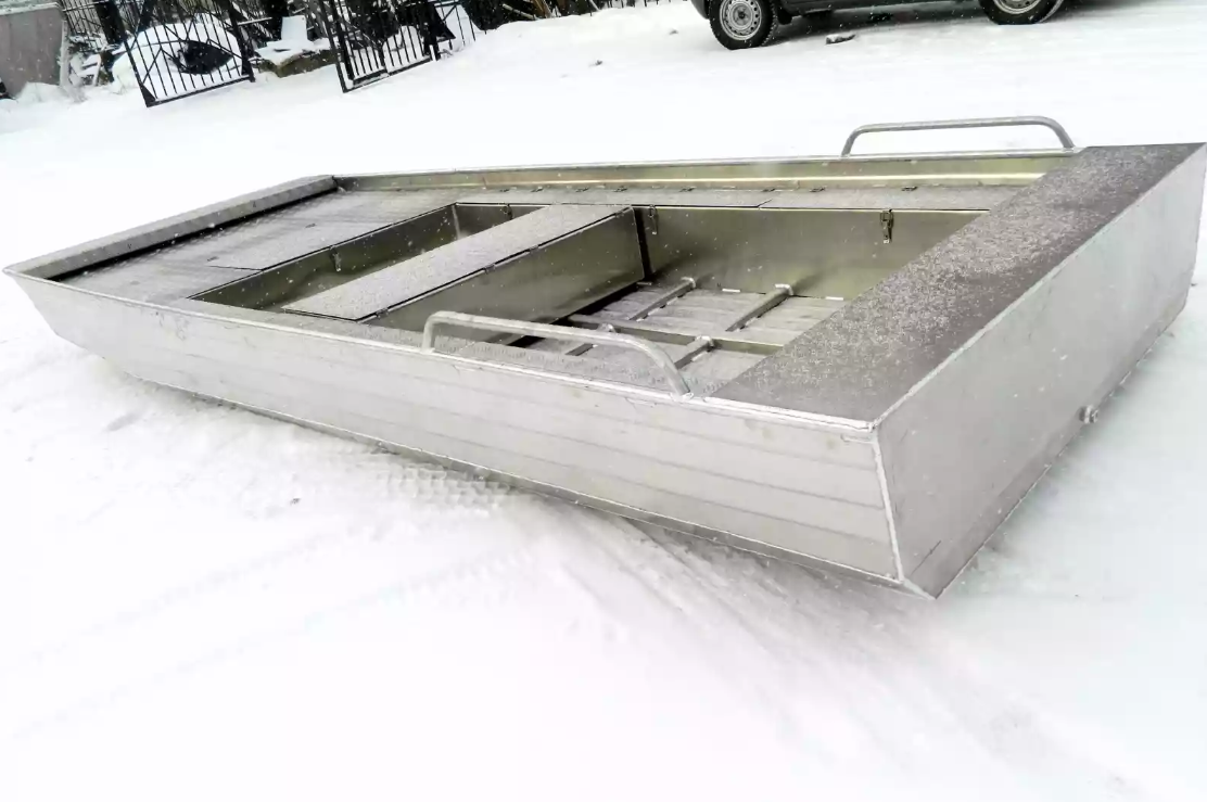 Алюминиевая лодка Wyatboat-390 Jonboat в Чите