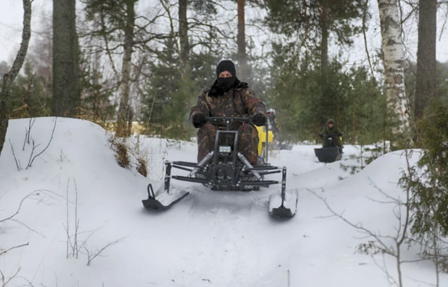 Мотобуксировщик РЫБАК PK 13 л.с. (короткая база 1230мм) в Чите