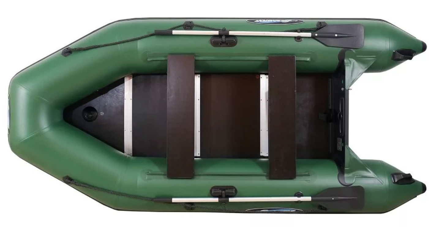 МОТОРНО-ГРЕБНАЯ ЛОДКА ПВХ GLADIATOR A 280 ТК С ФАНЕРНЫМ ДНОМ в Чите