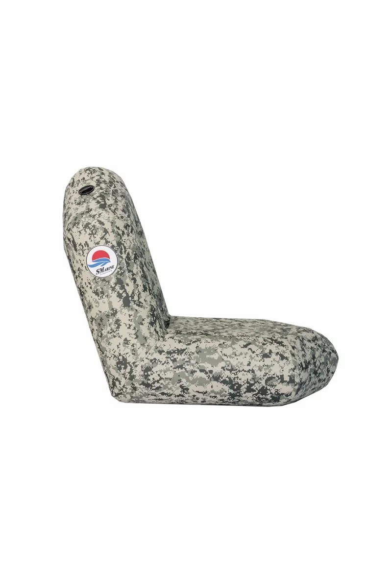 КРЕСЛО НАДУВНОЕ SMARINE, 85Х75 СМ, ПВХ, ЗЕЛЕНЫЙ ПИКСЕЛЬ в Чите