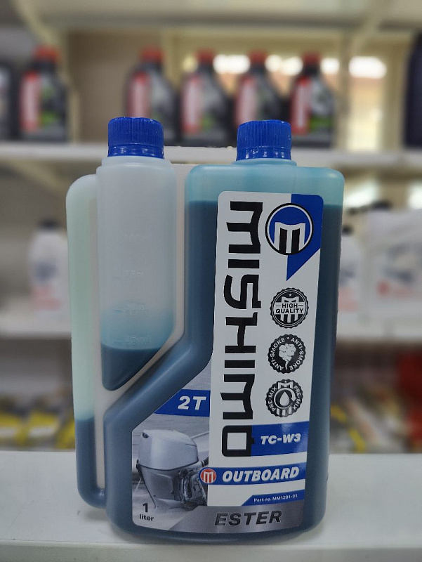 Масло MISHIMO 2T OUTBOARD (ESTER) полусинтетика 1 л в Чите