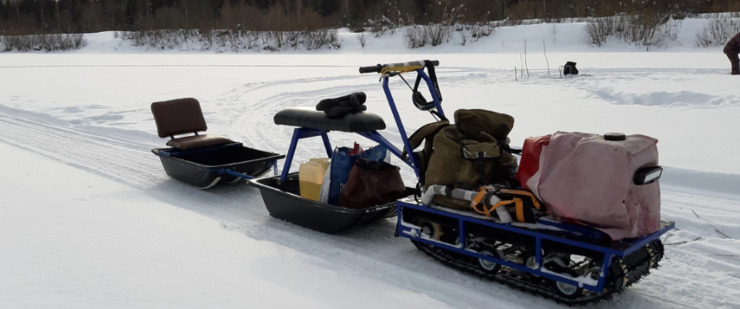 Мотобуксировщик Альбатрос-L 6.5 без фары в Чите