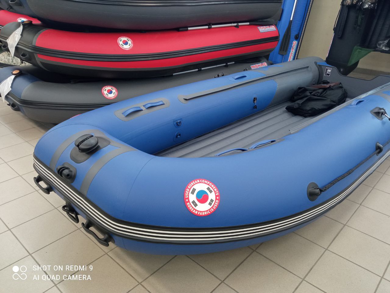 Лодка MISHIMO RIVER JET 390 под водомет в Чите