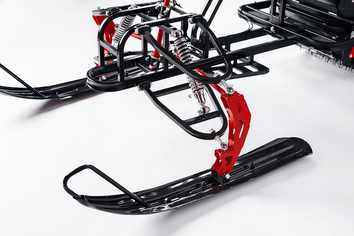 Лыжный модуль IKUDZO с подогревом ручек пластиковые лыжи в Чите