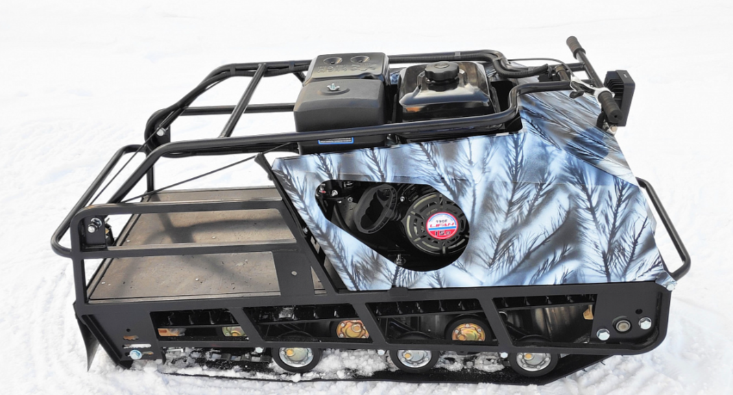 Мотобуксировщик Irondog (Железная собака) M500 9 Камуфляж Охотник в Чите