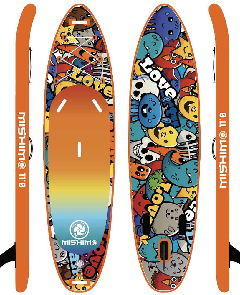 SUP (САП) Доска MISHIMO CRAZY-LINE 9.5’ (305см) в Чите