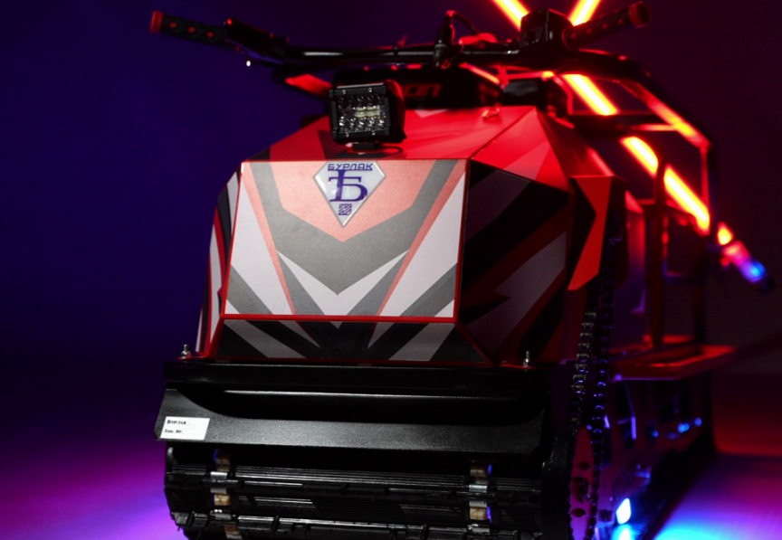 Мотобуксировщик Бурлак ХОЗЯИН-2 в Чите