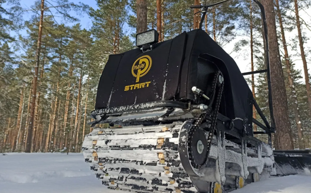 Мотобуксировщик РЫБАК СТАРТ Lifan 15 л.с (тканный капот) в Чите