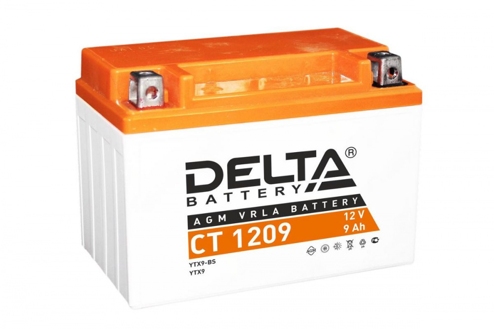 Аккумулятор Delta CT 1209 (12V / 9Ah) в Чите