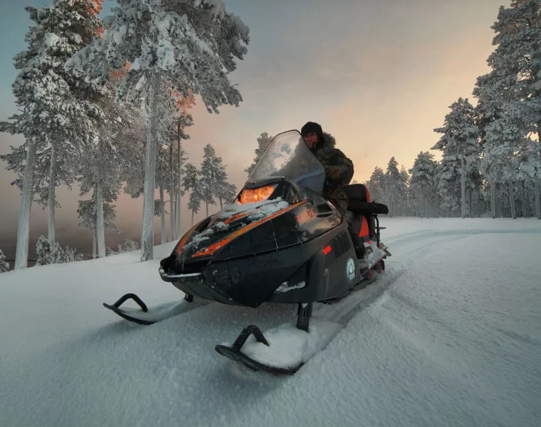 СНЕГОХОД РМ ТАЙГА ПАТРУЛЬ 550 SWT в Чите