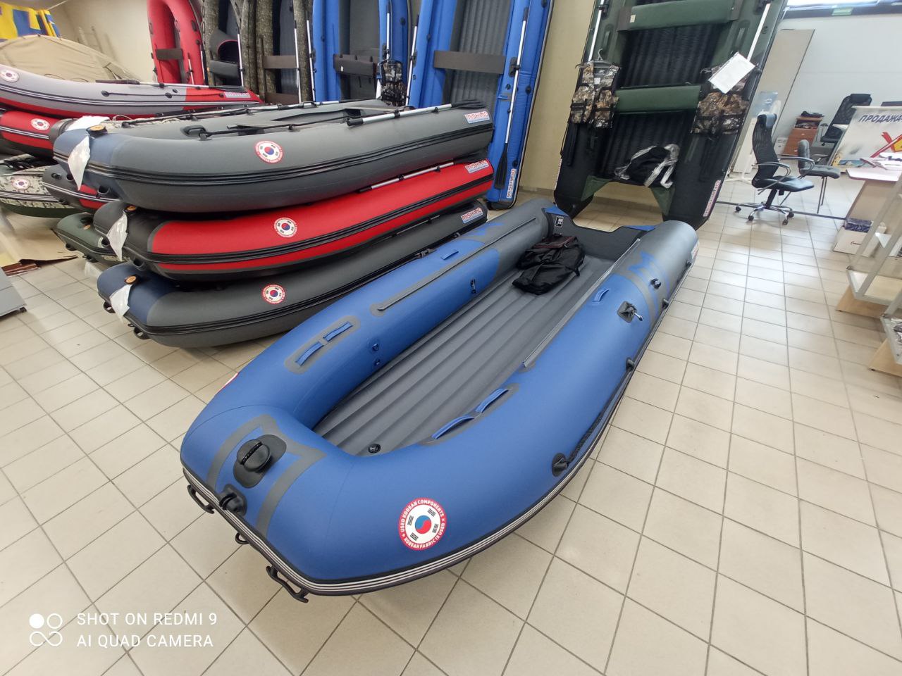 Лодка MISHIMO RIVER JET 410 под водомет в Чите