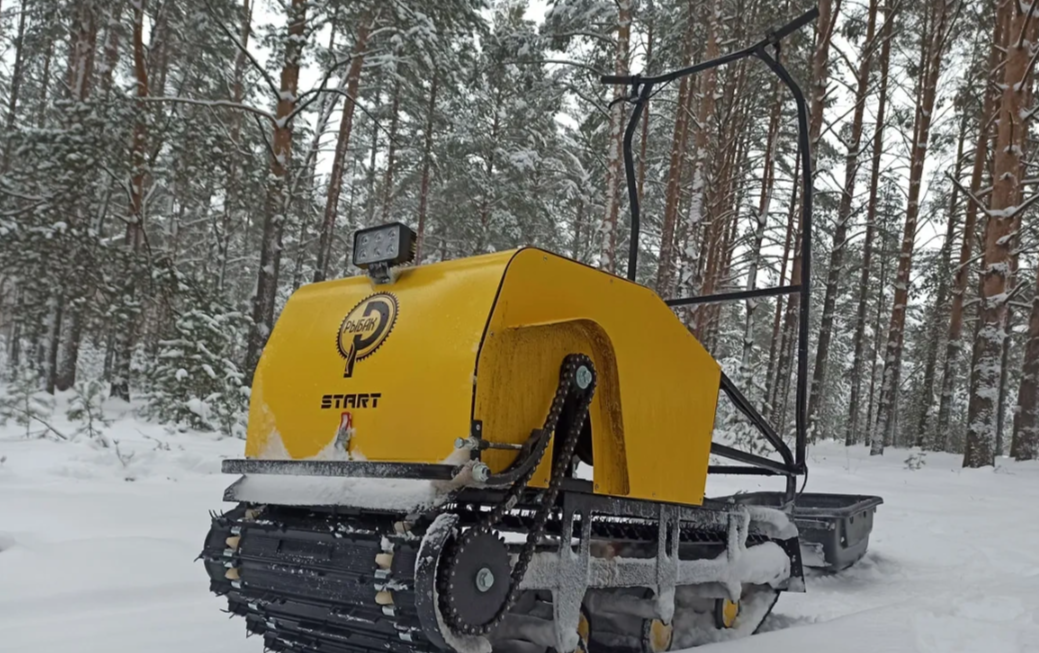 Мотобуксировщик РЫБАК СТАРТ Lifan 15 л.с. (металлический капот) в Чите