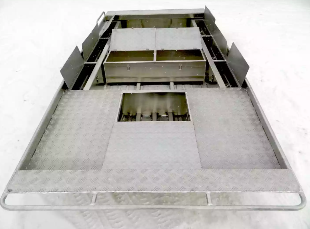 Алюминиевая лодка Wyatboat-390 Jonboat в Чите