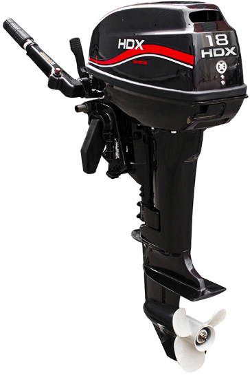 Лодочный мотор 2-х тактный HDX R series TE 18 BMS в Чите