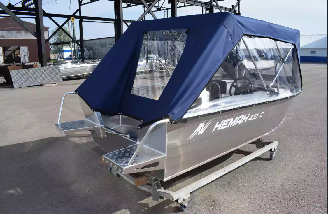 Алюминиевая лодка Неман-400 С в Чите