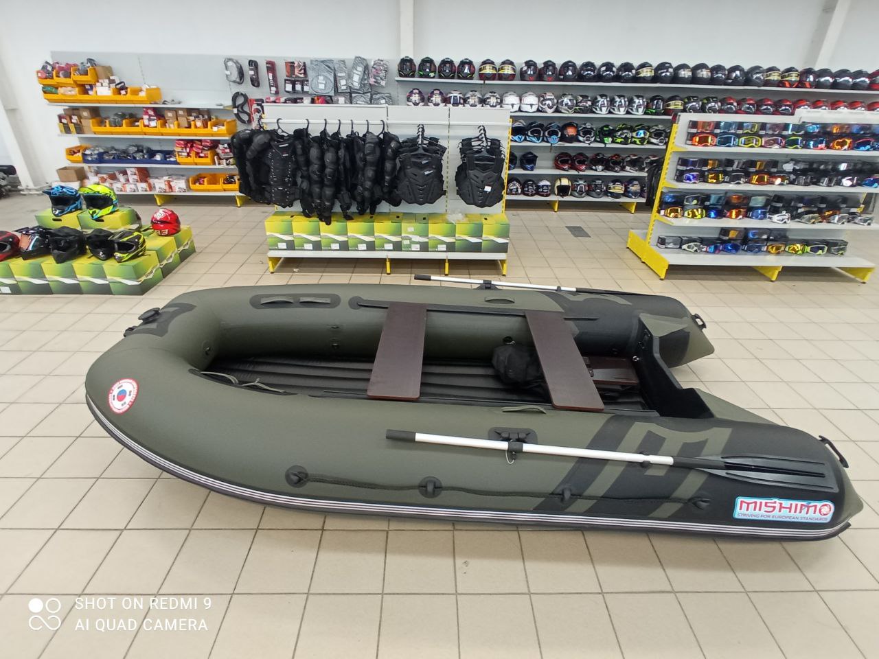 Лодка MISHIMO RIVER JET 410 под водомет в Чите