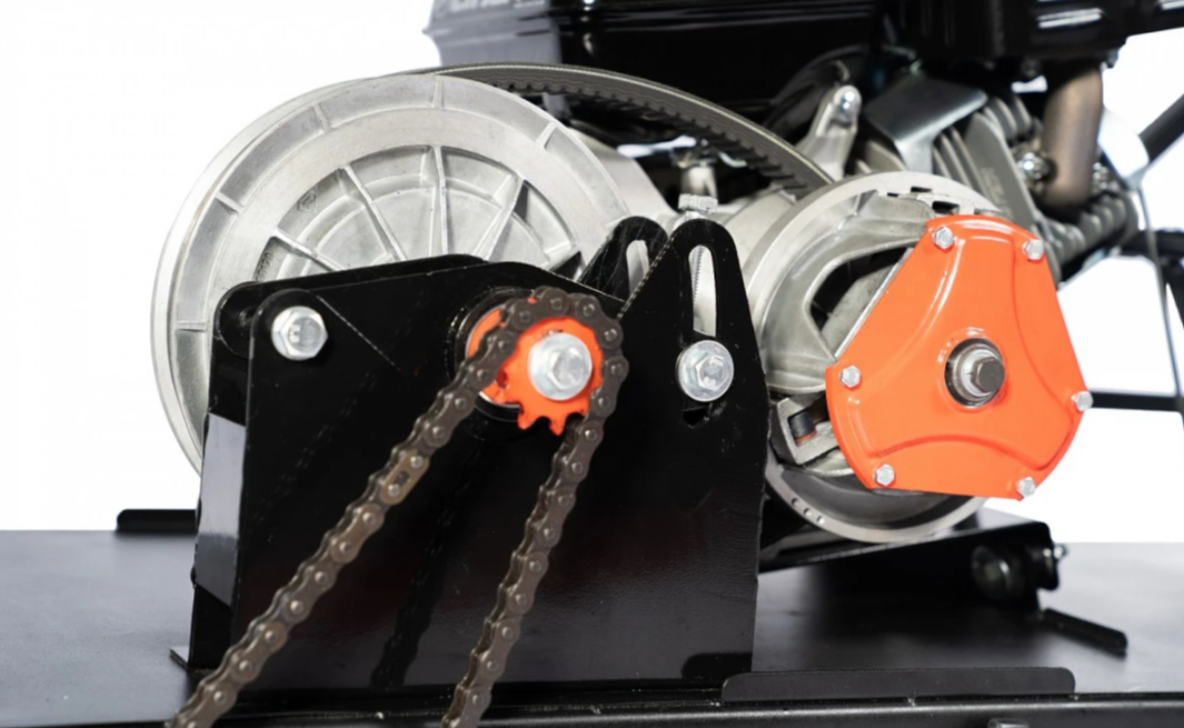 Мотобуксировщик БУРЛАК-M2 LFK 13 л.с. (передний привод, катки) в Чите