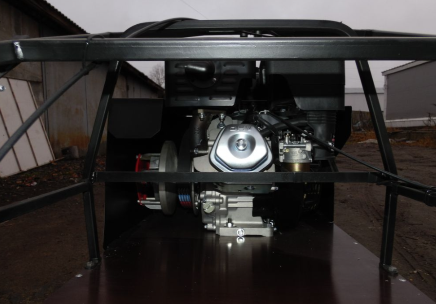 Мотобуксировщик AhtaR Зима 9 л/с с вариатором в Чите