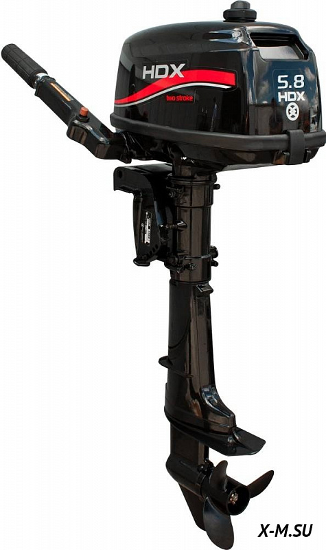 Лодочный мотор 2-х тактный HDX R series T 5,8 BMS в Чите