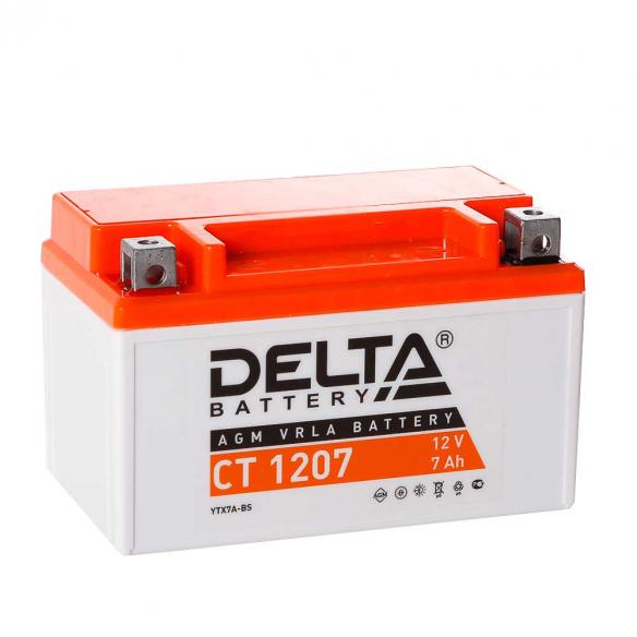 Аккумулятор Delta CT 1207 (12V / 7Ah) в Чите